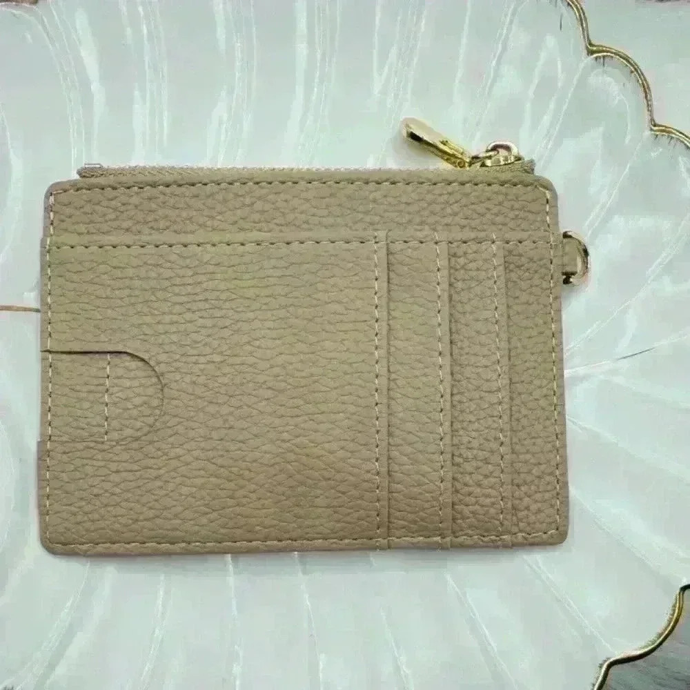 Khaki Card Keychain Wallet - Picture 5 of 5